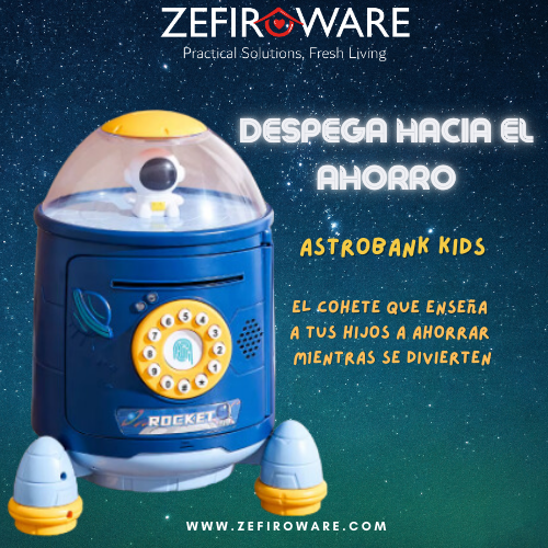 AstroBank Kids - Alcancía Electrónica