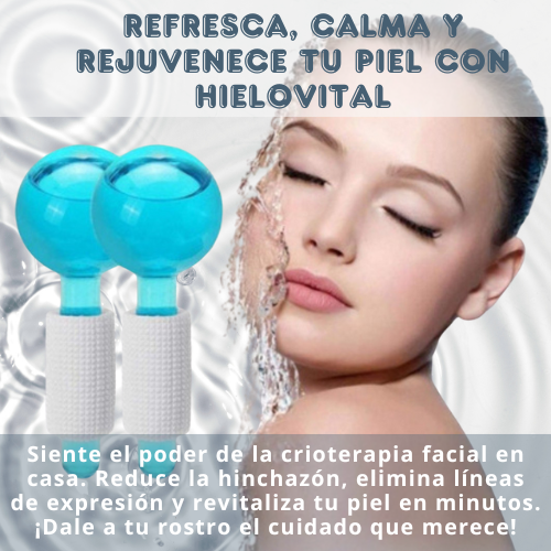 HieloVital | Esferas De Hielo Facial