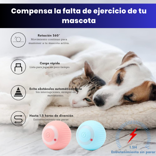 SmartPet Ball – Diversión Inteligente para tu Mascota