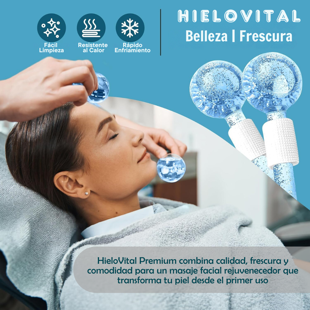HieloVital | Esferas De Hielo Facial