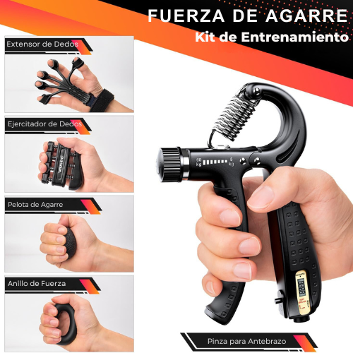 PowerHands Kit – Fortalece Tus Manos, Dedos y Antebrazos