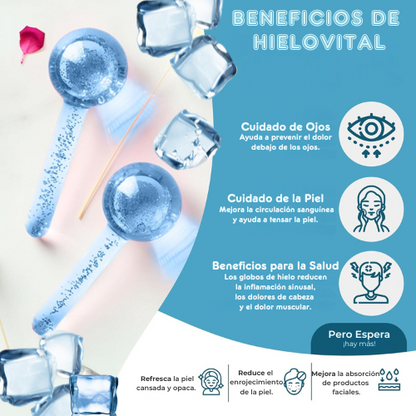 HieloVital | Esferas De Hielo Facial