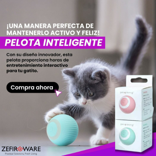 SmartPet Ball – Diversión Inteligente para tu Mascota