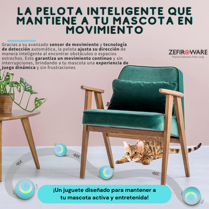 SmartPet Ball – Diversión Inteligente para tu Mascota