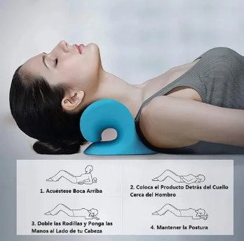 Almohada Terapéutica de Masaje Cervical