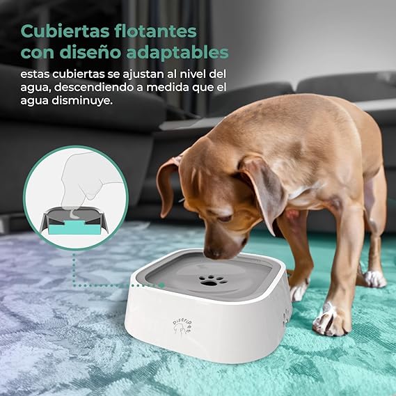 Bebedero Para Mascotas Antiderrame